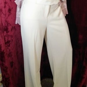 White House Black Market wide leg dress pants